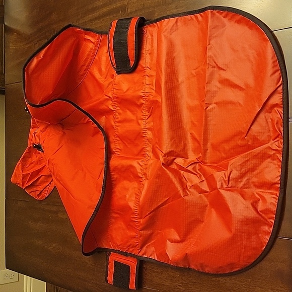 Red Reflective Dog Raincoat New In Box - Picture 9 of 11